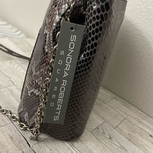 Sondra Roberts Squared Crossbody Bag NWT - Picture 11 of 13